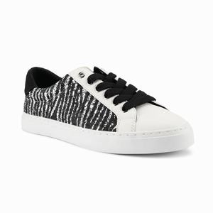 Nine West Best Sneakers - White/Black - Ireland (KE7380651)